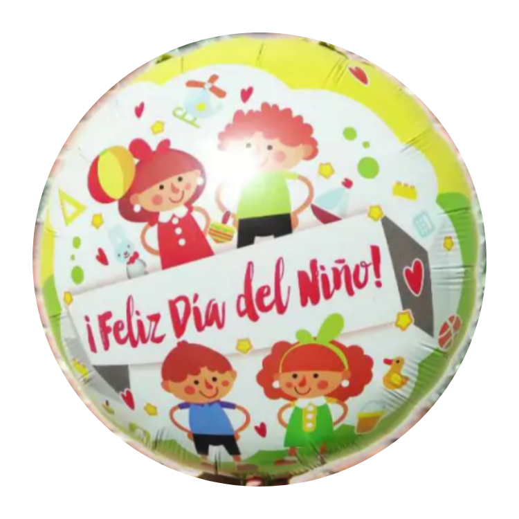 Dia del niño 18" amarillo
