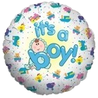 ANAGRAM 18" Baby shower bebe "its a boy"