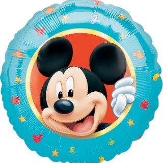 ANAGRAM 18" Mickey fondo celeste
