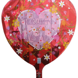 ANAGRAM 18" Te quiero/ Ilove you
