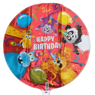 ANAGRAM 18" Happy Birthday Animalitos selva