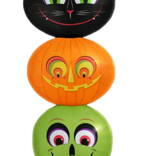 ANAGRAM 24" HALLOWEEN cabezas monstruos