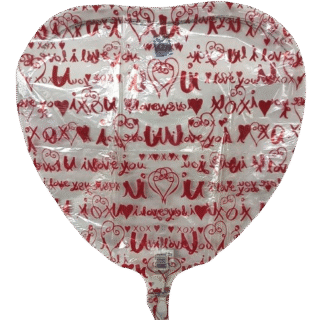 ANAGRAM 18" San valentin cristal