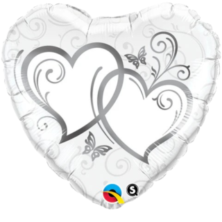 QUALATEX 18" 2 corazones