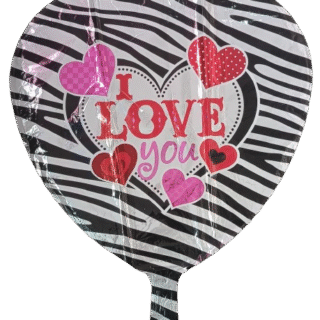 ANAGRAM 18" I love you cebra