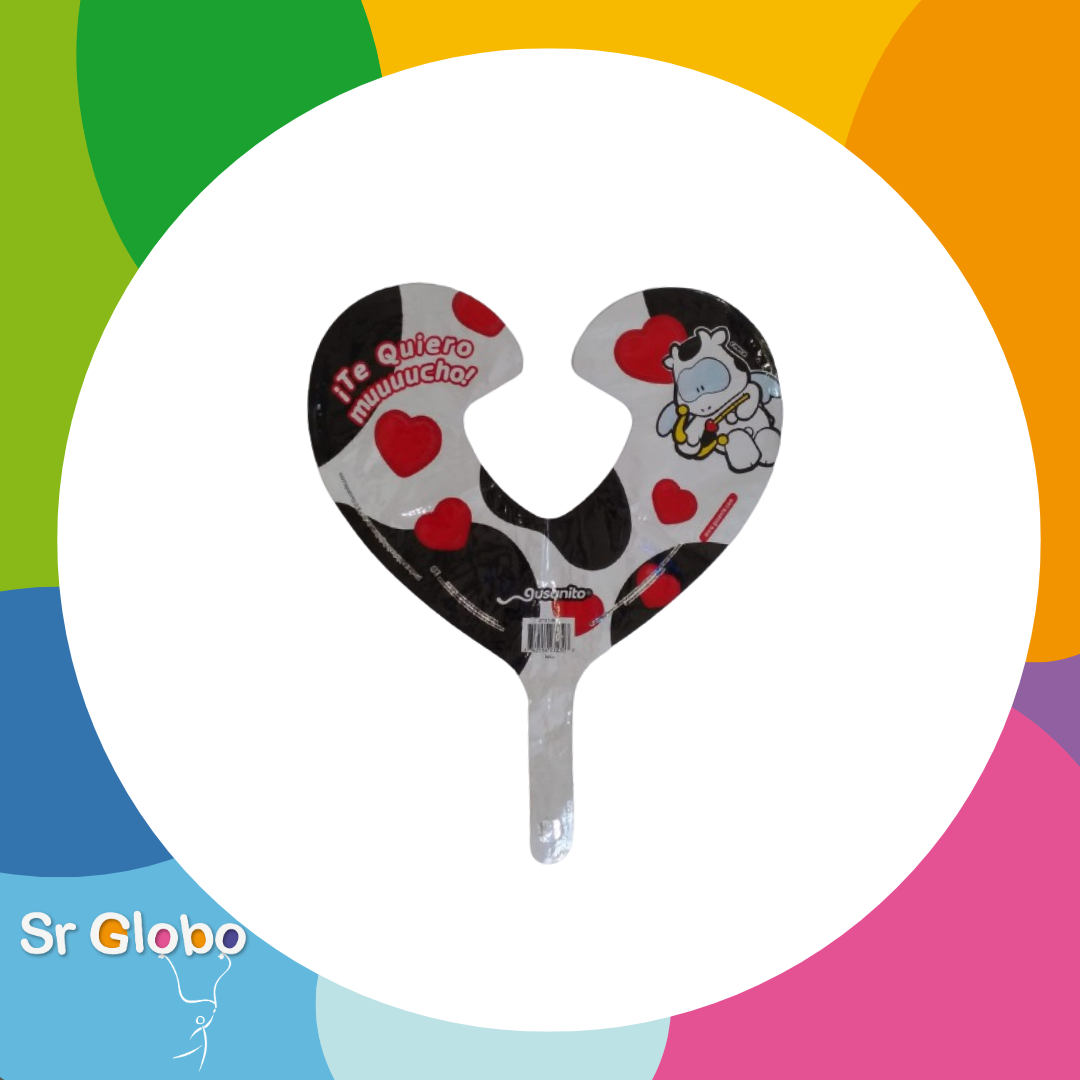 ANAGRAM 14" Amor Silueta corazón Vaquita Te quiero muchoo