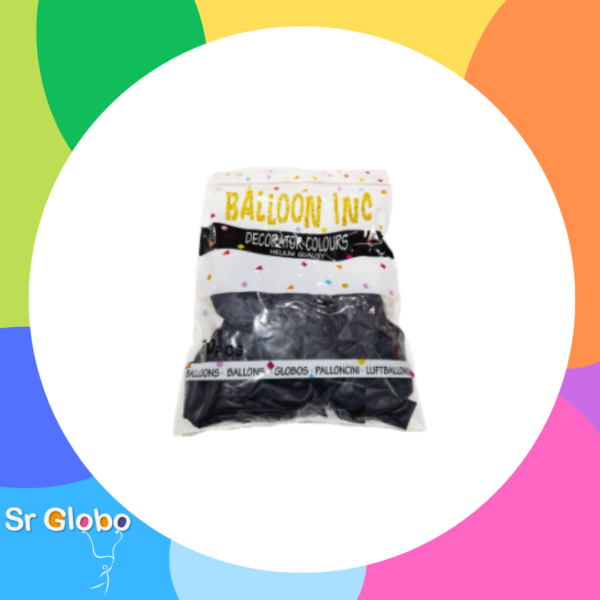 BALLOON INC Latex economico 9" std Azul naval