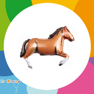 caballo 24" marron