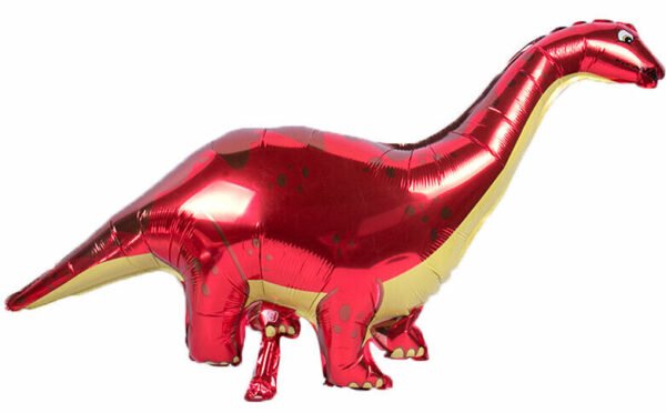 24" dino cuello largo rojo