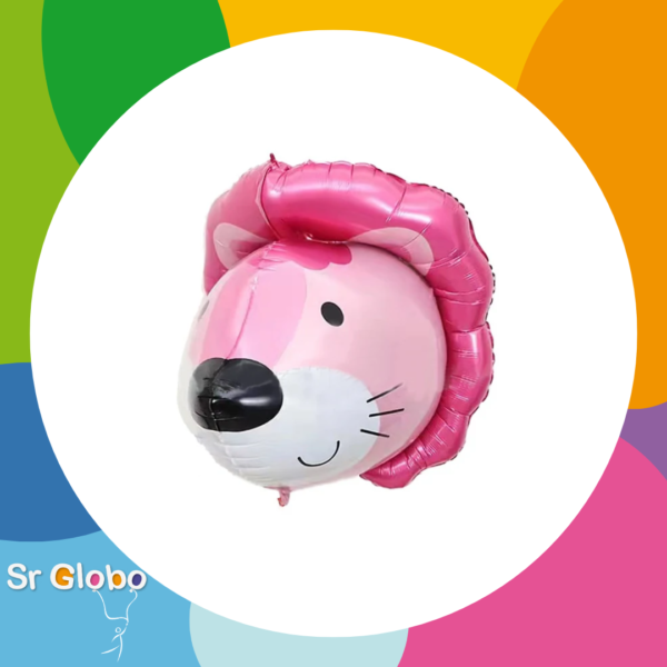 Leon 3D 24" rosa