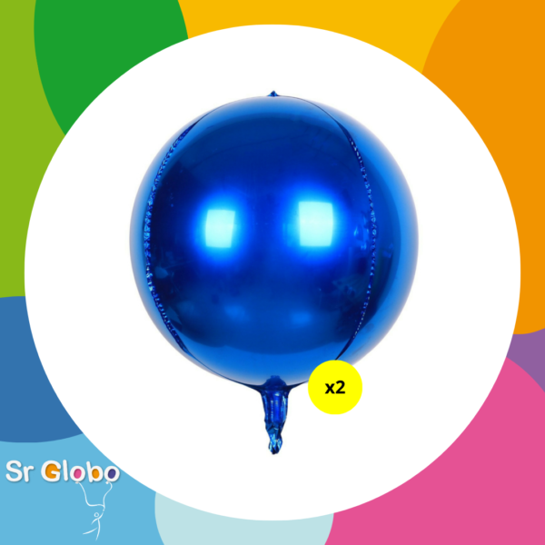 Orbz 10" azul (2 unidades)