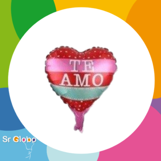 Corazon 9" te amo #10001