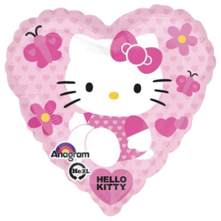 ANAGRAM 18" HELLO KITTY corazón rosa
