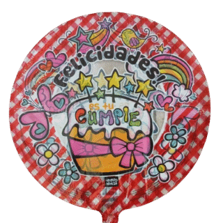 ANAGRAM 18" Felicidades es tu cumple