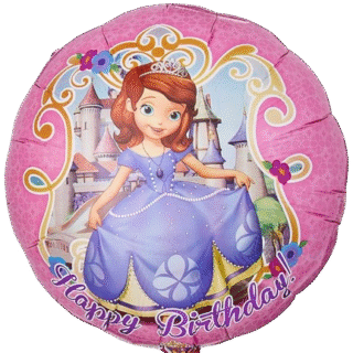 ANAGRAM 18" PRINCESA SOFÍA HAPPY BIRTHDAY