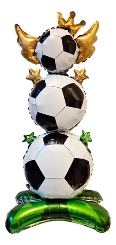 Pelotas con base (150x80cm) 3 pelotas con corona alas y estrellas