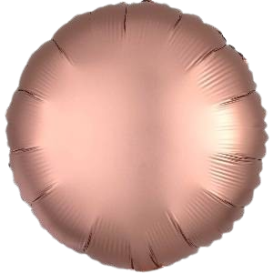 ANAGRAM Circulo Satin 18" rosa gold