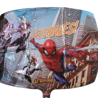 18" ANAGRAM SPIDERMAN FELICIDADES HOMBRE ARAÑA