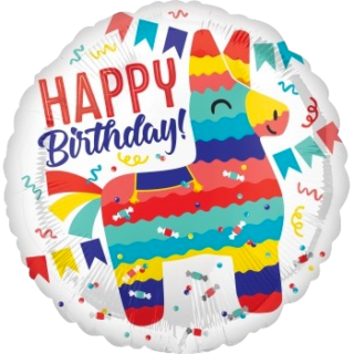 ANAGRAM 18" Piñata mejicana "happy birthday"