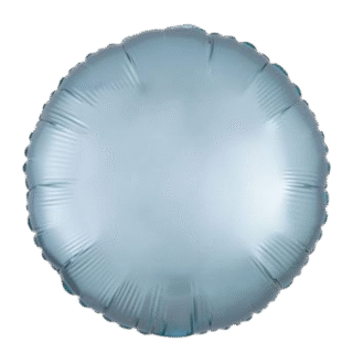 ANAGRAM Circulo Satin 18" celeste bebe