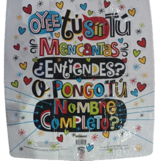 ANAGRAM 18" SAN VALENTIN