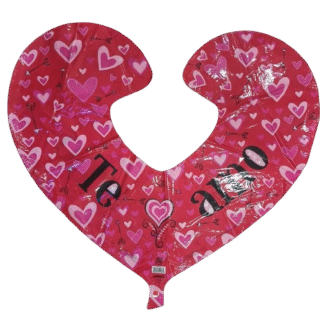 ANAGRAM 24" corazon hueco  TE AMO