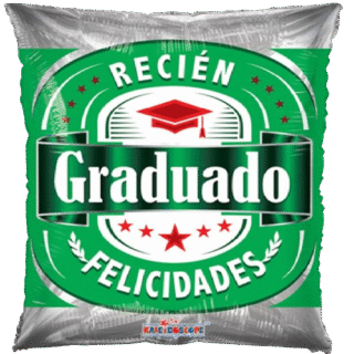 ANAGRAM Recien gradudado 18"