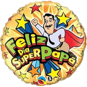 QUALATEX 18" Feliz dia Super papá