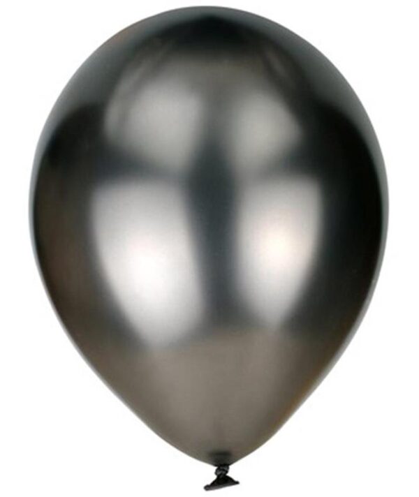 GLOBO TIP Perlado 12" negro (100 unidades)🚨-20% OFF🚨