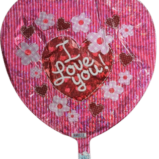 ANAGRAM 18" I LOVE YOU Flores