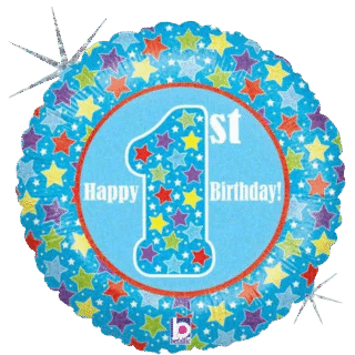 ANAGRAM 18" Happy 1st birthday