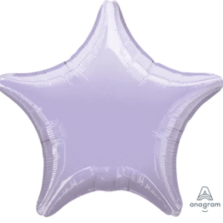 ANAGRAM Estrella 18" lila pastel