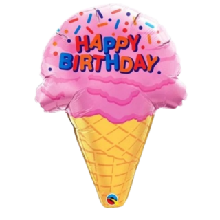 ANAGRAM 24" Helado Happy Birthday