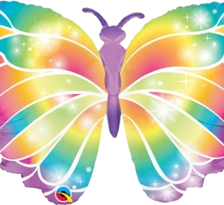 ANAGRAM 24" Mariposa multicolor