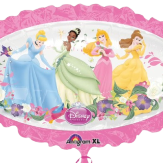 ANAGRAM 24" Princesas grupo nube rosa