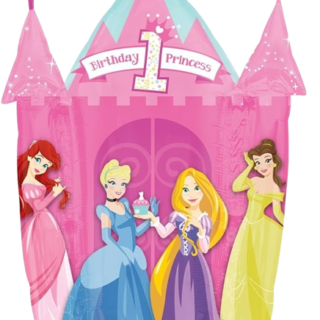 ANAGRAM 24" PRINCESAS CASTILLO BIRTHDAY 1ST PRINCESS