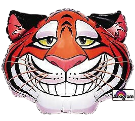 ANAGRAM 24" CABEZA TIGRE