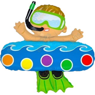 34" ANAGRAM nene salvavidas