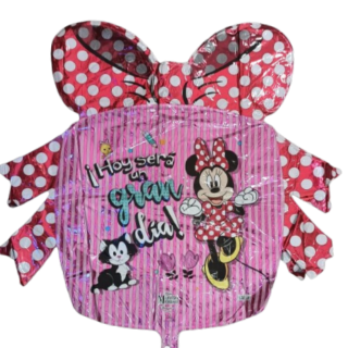 ANAGRAM 24" Minnie y figaro con regalo