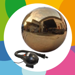 BIG SHINY BALL Dorado 2 metros (esfera gigante)