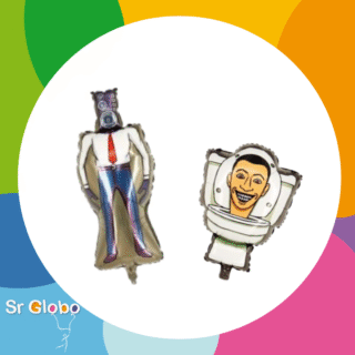 COMBO skibidi toilet (2 unidades)