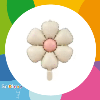 Flor 18" mate/satin crema