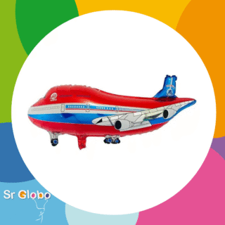 Avion 24" rojo