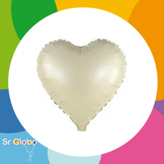 Corazon 18" marfil satin