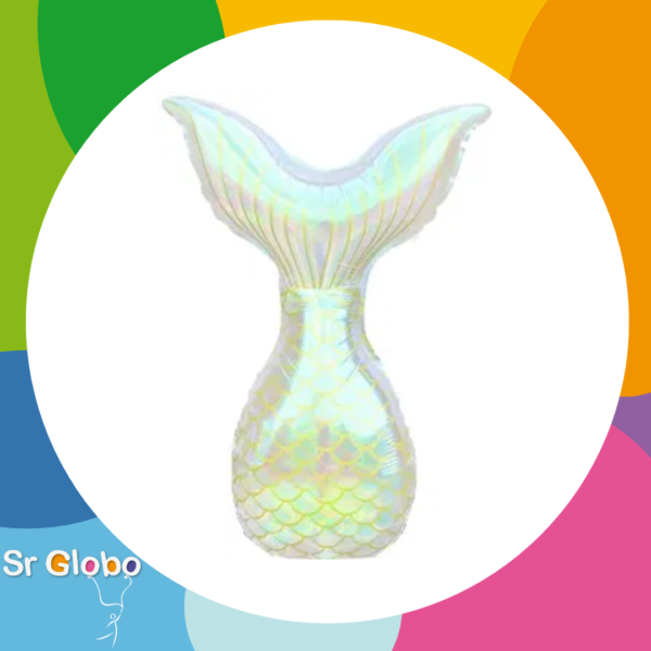 Cola de Sirena TORNASOL IRISCENTE 24"