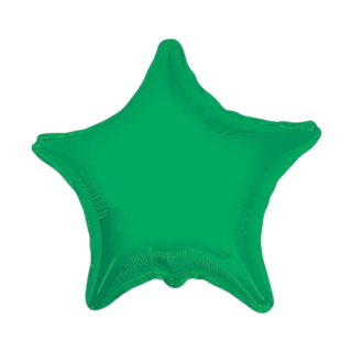 Estrella Satin 18" verde hoja 🔥25% OFF🔥 (5 unidades)