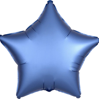 Estrella 18″ celeste satin 🔥25% OFF🔥 (5 unidades)