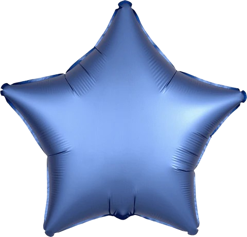 Estrella 18″ celeste satin 🔥25% OFF🔥 (5 unidades)