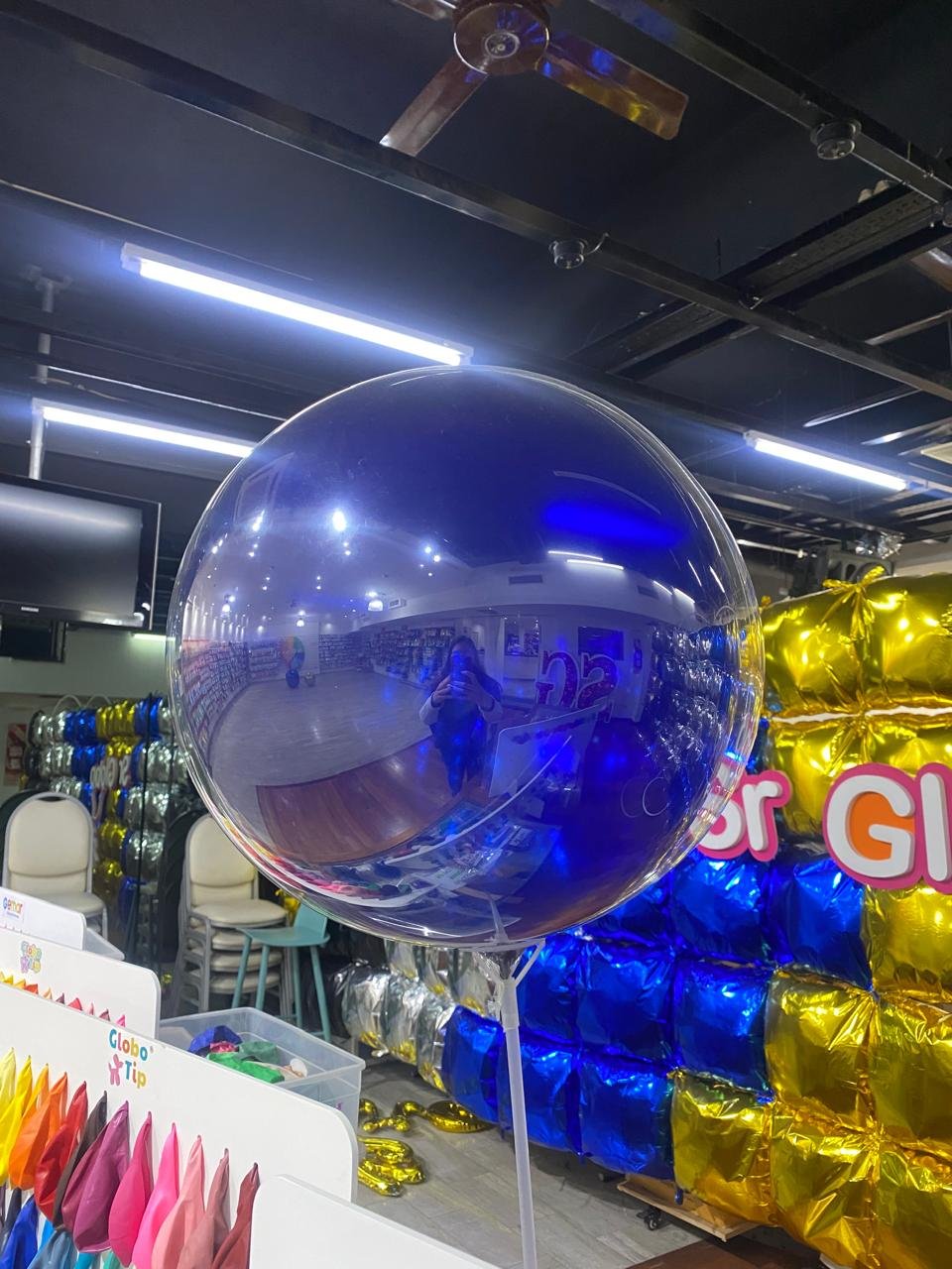 GLOBO TIP Piñata Std 18" azul oscuro (parecido azul naval)