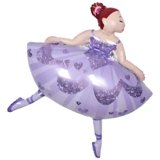 Bailarina 24" lila (105x75cm)